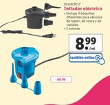 Oferta de Inflador eléctrico SilverCrest por 8,99€ en Lidl