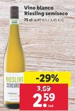 Oferta de Vino blanco por 2,59€ en Lidl