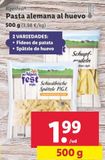Oferta de Pasta alpenfest por 1,99€ en Lidl