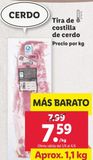 Oferta de Costillas de cerdo por 7,59€ en Lidl