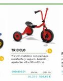 Oferta de Triciclo  por 104,4€ en Abacus
