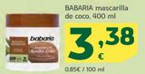 Oferta de Mascarilla Babaria por 3,38€ en HiperDino