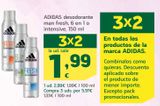 Oferta de Desodorante Adidas por 2,99€ en HiperDino