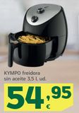 Oferta de Freidora de aire Kympo por 54,95€ en HiperDino