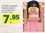 Oferta de Mortadela de pavo El Pozo por 7,95€ en HiperDino