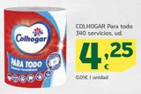 Oferta de Papel de cocina Colhogar por 4,25€ en HiperDino