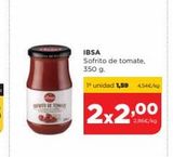 Oferta de OTOMY  IBSA Sofrito de tomate, 350 g- 1 unidad 1,59  2x2,00  4,54€/kg  en Alimerka
