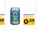 Oferta de Cerveza Heineken en Alimerka