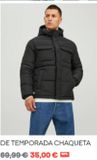 Oferta de Chaqueta hombre por 35€ en Jack & Jones
