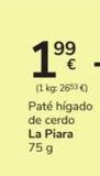 Oferta de Paté de hígado de cerdo  por 1,99€ en Consum