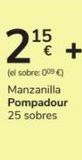 Oferta de Manzanilla Pompadour por 2,15€ en Consum