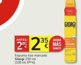 Oferta de Espuma de pelo Giorgi por 2,35€ en Consum