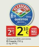 Oferta de Queso fundido El Caserío por 2,1€ en Consum