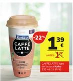 Oferta de Caffe latte Kaiku por 1,39€ en Consum