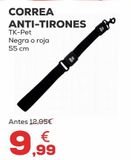 Oferta de Correa para perros por 9,99€ en Kiwoko