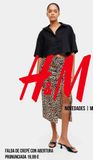 Oferta de Faldas de crepe con abertura  por 19,99€ en H&M