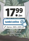Oferta de Ropa de cama Livarno por 17,99€ en Lidl