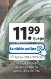 Oferta de Ropa de cama Livarno por 11,99€ en Lidl