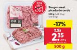 Oferta de Carne picada de cerdo por 2,35€ en Lidl