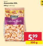 Oferta de Anacardos Alesto por 5,99€ en Lidl