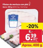 Oferta de Filetes de merluza por 6,39€ en Lidl
