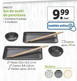 Oferta de Platos ernesto por 9,99€ en Lidl
