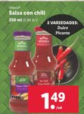 Oferta de Salsas Vitasia por 1,49€ en Lidl