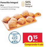 Oferta de Panecillos por 0,17€ en Lidl