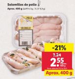 Oferta de Solomillo de pollo por 2,55€ en Lidl