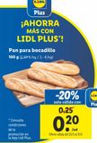 Oferta de Pan por 0,2€ en Lidl