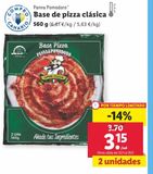 Oferta de Bases de pizza por 3,15€ en Lidl