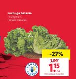 Oferta de Lechuga batavia por 1,15€ en Lidl