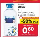 Oferta de Agua por 1,19€ en Lidl