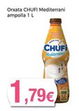 Oferta de Horchata Chufi por 1,79€ en Supermercats Jespac