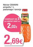 Oferta de Néctar de naranja Granini por 2,69€ en Supermercats Jespac