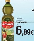 Oferta de Aceite de oliva virgen extra Carbonell por 6,89€ en Supermercats Jespac