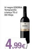 Oferta de DO Rioja Ederra en Supermercats Jespac