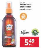 Oferta de Aceite solar Cien por 5,49€ en Lidl
