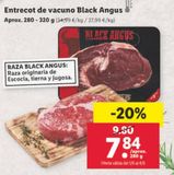 Oferta de Entrecot de vacuno por 7,84€ en Lidl