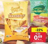 Oferta de Nachos Snack Day por 0,69€ en Lidl