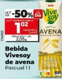 Oferta de Bebida de avena ViveSoy por 2,05€ en Dia Market