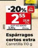 Oferta de Espárragos blancos Carretilla por 2,55€ en Dia Market