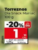 Oferta de Torreznos Dia por 1€ en Dia Market