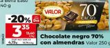 Oferta de Chocolate negro Valor por 4,19€ en Dia Market