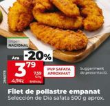 Oferta de Filetes de pollo empanado Dia por 3,79€ en DIA & GO