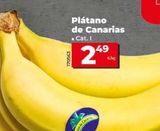 Oferta de Plátanos de Canarias por 2,49€ en Dia