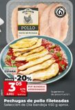 Oferta de Pechuga de pollo por 3,05€ en Dia
