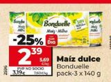 Oferta de Maíz dulce Bonduelle por 2,39€ en Maxi Dia