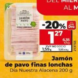 Oferta de Jamón de pavo Dia por 1,27€ en Maxi Dia