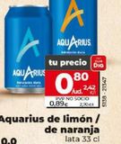 Oferta de Bebida isotónica Aquarius por 0,89€ en Dia Concept